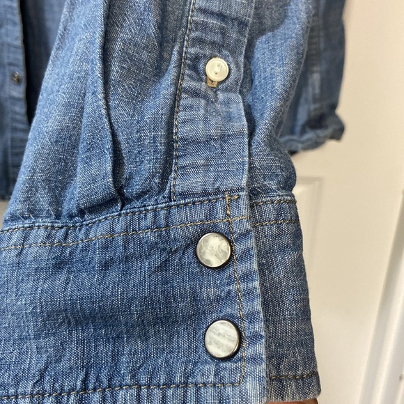 American Eagle | Vintage Fit | Women’s XXL | Pearl Snap Button - Picture 4 of 5